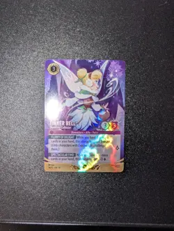 Disney Lorcana TCG Tinker Bell Snowflake Collector Set Championship Foil Card - Image 2