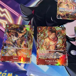 Bandai One Piece Card Game OP13 Sabo Ace Rosinante 9 Cards English - Image 4