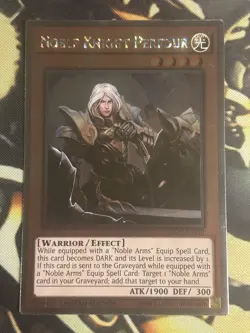 Yugioh: Noble Knight Peredur - NKRT-EN010 - Platinum Rare - 1st Edition - NM - Image 1