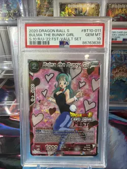 Bulma the Bunny Girl BT10-011 Fest Promo PSA 10 Dragon Ball Graded Card English - Image 1