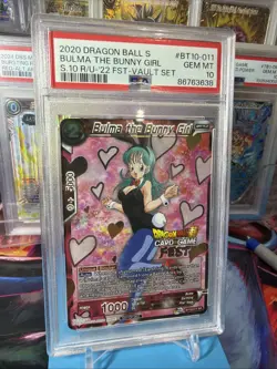 Bulma the Bunny Girl BT10-011 Fest Promo PSA 10 Dragon Ball Graded Card English - Image 2