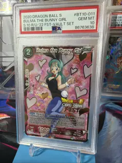 Bulma the Bunny Girl BT10-011 Fest Promo PSA 10 Dragon Ball Graded Card English - Image 3