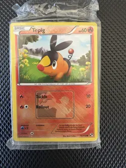 Tepig - (League Promo) 015/114 League & Championship Cards SEALED PACK - Image 1