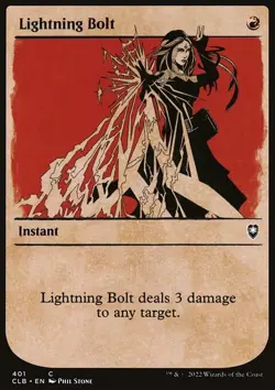 Lightning Bolt - Non-Foil - clb - 401 | MTG Card - Image 3