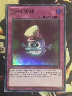 Yugioh: Toon Mask - DLCS-EN079 - Ultra Rare (Blue) - 1st Edition - NM - Image 1