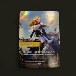 Lux - Crownguard - Riftbound Promotional Cards (OPP) - Image 1