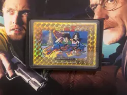 Dragon Ball Z Double Gold Laser Amada Hero Collection Artbox Card DBZ RARE - Image 1