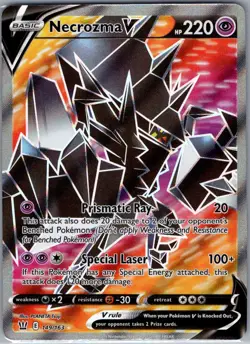 Necrozma V (Full Art) 149/163 SWSH05: Battle Styles - Pokemon Card - NM - Image 1