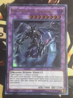 Yugioh: Dark Magician The Dragon Knight - GFP2-EN125 Ultra Rare 1st Edition NM - Image 1