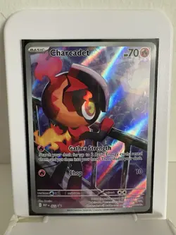 Pokemon Charcadet Me: Mega Evolution Promo Holo Black Star Promo 70 HP 022 Card - Image 1