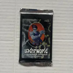 Shadowrun: The Trading Card Game x 2 Underworld Expansion Booster Pack Cyberpunk - Image 4