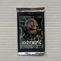 Shadowrun: The Trading Card Game x 2 Underworld Expansion Booster Pack Cyberpunk - Image 5