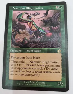 Nantuko Blightcutter (131) Torment TOR MTG Magic LP - Image 1