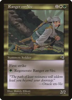 Ranger en-Vec (268) Tempest TMP MTG Magic - Image 1