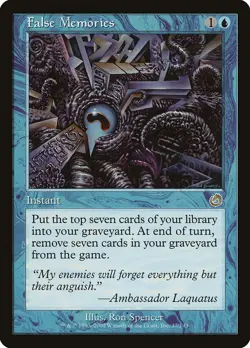 False Memories (037) Torment TOR MTG Magic - Image 1