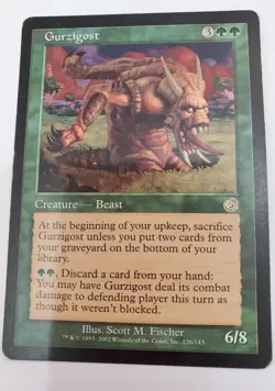 Gurzigost (126) Torment TOR MTG Magic MP - Image 1