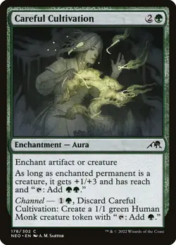 Careful Cultivation Foil (178) Kamigawa: Neon Dynasty NEO MTG Magic - Image 1