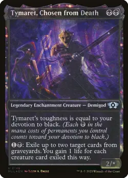 Tymaret, Chosen from Death (148) Halo Foil Multiverse Legends MUL MTG Magic - Image 1
