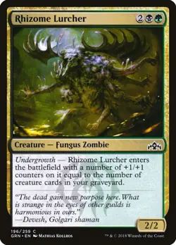 Rhizome Lurcher (196) Guilds of Ravnica GRN MTG Magic - Image 1