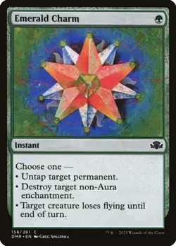Emerald Charm (158) Dominaria Remastered DMR MTG Magic - Image 1
