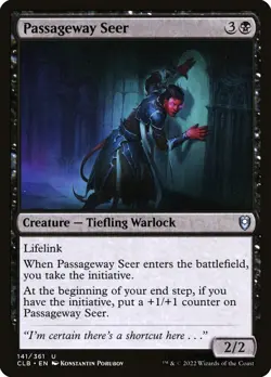 Passageway Seer Foil (141) Battle for Baldur's Gate CLB MTG Magic - Image 1