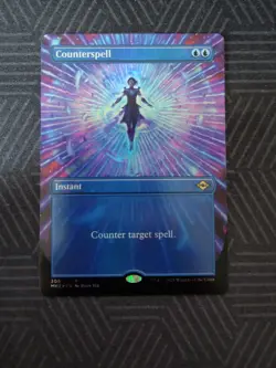 mtg counterspell borderless foil modern horizons 2 - Image 1