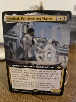 Kambal, Profiteering Mayor (Extended Art) Outlaws of Thunder Junction Regular - Image 1