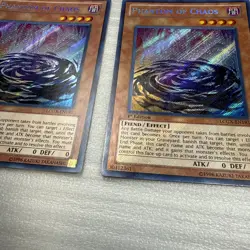 Yugioh Phantom Of Chaos - Secret Rare - 1st Ed - NM - LCGX-EN193 X2 2 Copies - Image 3