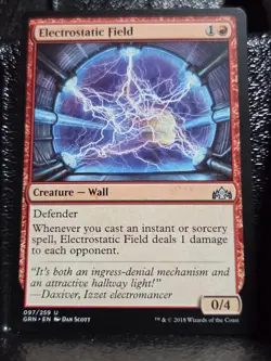 Electrostatic Field 97 Uncommon Guilds of Ravnica Magic: The Gathering Near Mint - Image 1