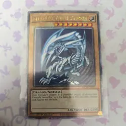 YUGIOH! Blue-Eyes White Dragon MP24-EN001 Quarter Century Secret Rare 1st ed NM - Image 1