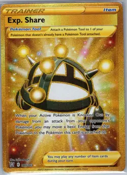Exp. Share (Secret) 180/163 SWSH05: Battle Styles - Pokemon Card - NM - Image 1