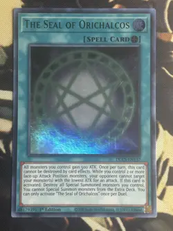 Yugioh: The Seal Of Orichalcos - DLCS-EN137 - Ultra Rare (Green) 1st Edition NM - Image 1