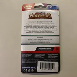 Sealed Paldea Evolved Smoliv Checklane Blister Pokemon TCG Scarlet & Violet - Image 2