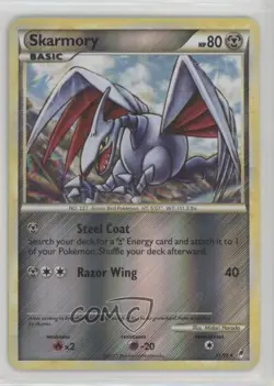 Skarmory Reverse Foil Pokemon HeartGold & SoulSilver Call of Legends #31 - Image 1