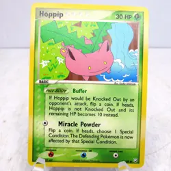 Pokemon Card 2004 HOPPIP 57/109 Non Holo Basic EX Team Rocket Returns NM NP - Image 1