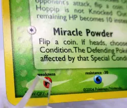 Pokemon Card 2004 HOPPIP 57/109 Non Holo Basic EX Team Rocket Returns NM NP - Image 4