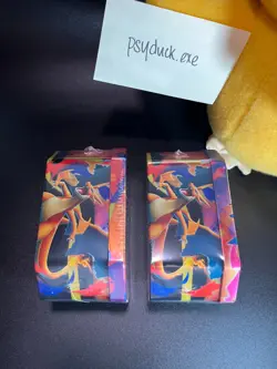 Mega Charizard X and Y Tins Sealed 2026 Set of 2 Pokemon TCG Phantasmal Flames - Image 4