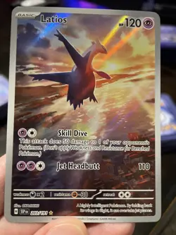 Pokemon Surging Sparks Latios 203/191 Holo, NM - Image 3