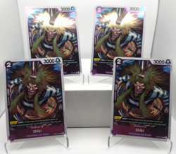 Shiki Playset - OP02-075 x4 - Paramount War - One Piece TCG - English - Image 1