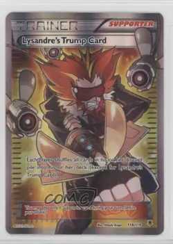 Full Art - Lysandre's Trump Card Pokemon XY Phantom Forces #118 - Image 1
