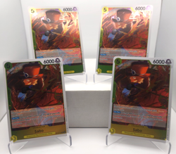 Sabo Playset - OP12-100 x4 - Legacy of the Master - One Piece TCG - English - Image 1