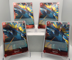 Igaram Playset - OP04-002 x4 - Kingdoms of Intrigue - One Piece TCG - English - Image 1