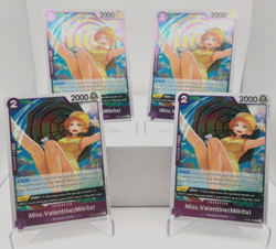 Miss. Valentine Playset - OP04-066 x4 - Kingdoms of Intrigue - One Piece TCG - Image 1