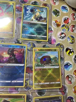 Pokemon TCG Radiant Bundle! 020/159 Holo Radiant & Eternatus 105/159 8 Card Lot! - Image 3