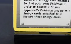 Pokemon Super Energy Removal Trainer Rare Card 79/102 PokemonTCG - Image 5