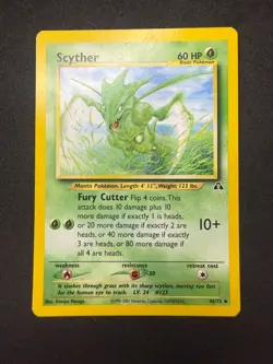 Scyther 46/75 | Neo Discovery | Regular Pokemon Card | NM 2 - Image 1