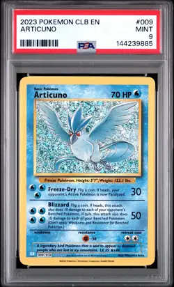 PSA MINT 9 - POKEMON CLB-TRADING CARD GAME CLASSIC ARTICUNO - Image 1