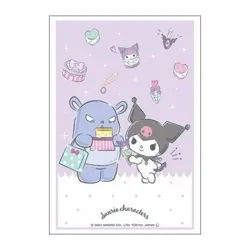 75 Bushiroad Standard Deck Protector Card Sleeve Collection Sanrio Kuromi - Image 1
