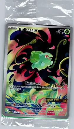 Sealed - Bulbasaur - (Mega Evolution Stamped) 133/132 - Pokemon Card - Image 1