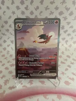 Pokemon TCG Charizard EX Scarlet & Violet 151 Card 199/165- Must See - Image 1